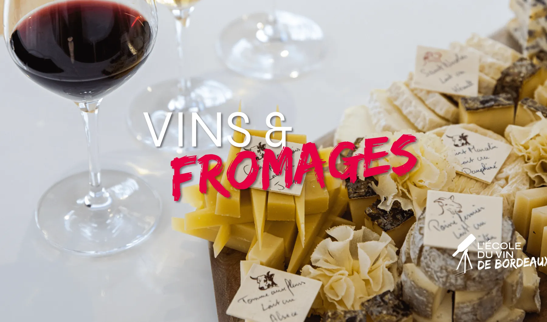 Vins et fromages - côté scène