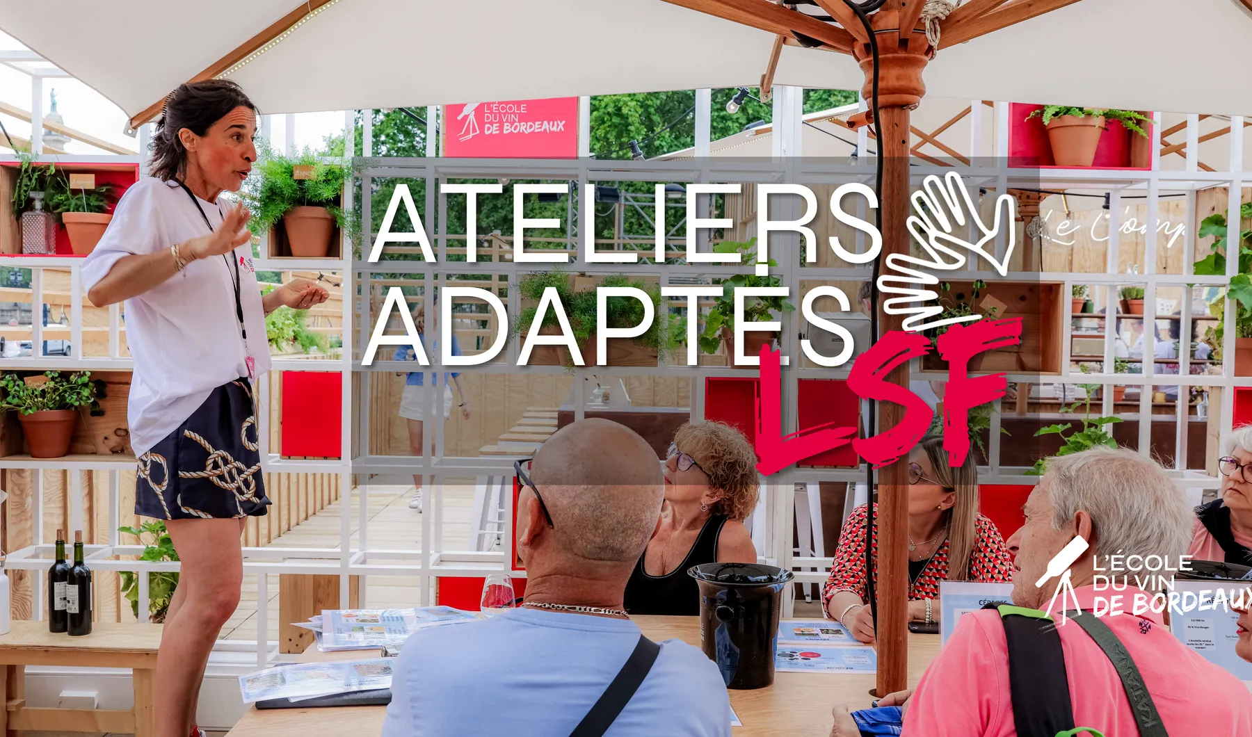 Initiation à la dégustation en LSF