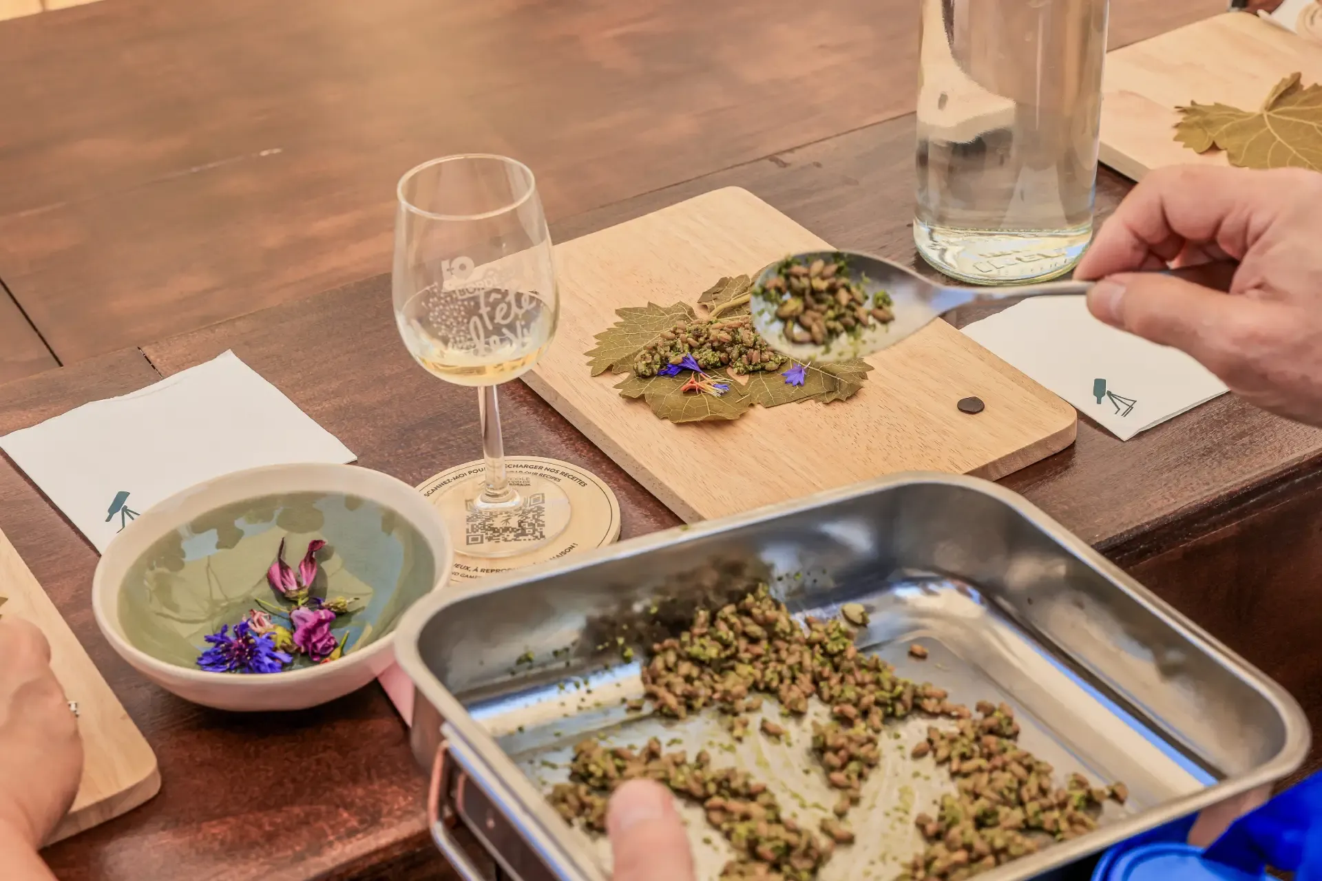 Vins de Bordeaux & cuisine veggie (Cuisinez la vigne !)